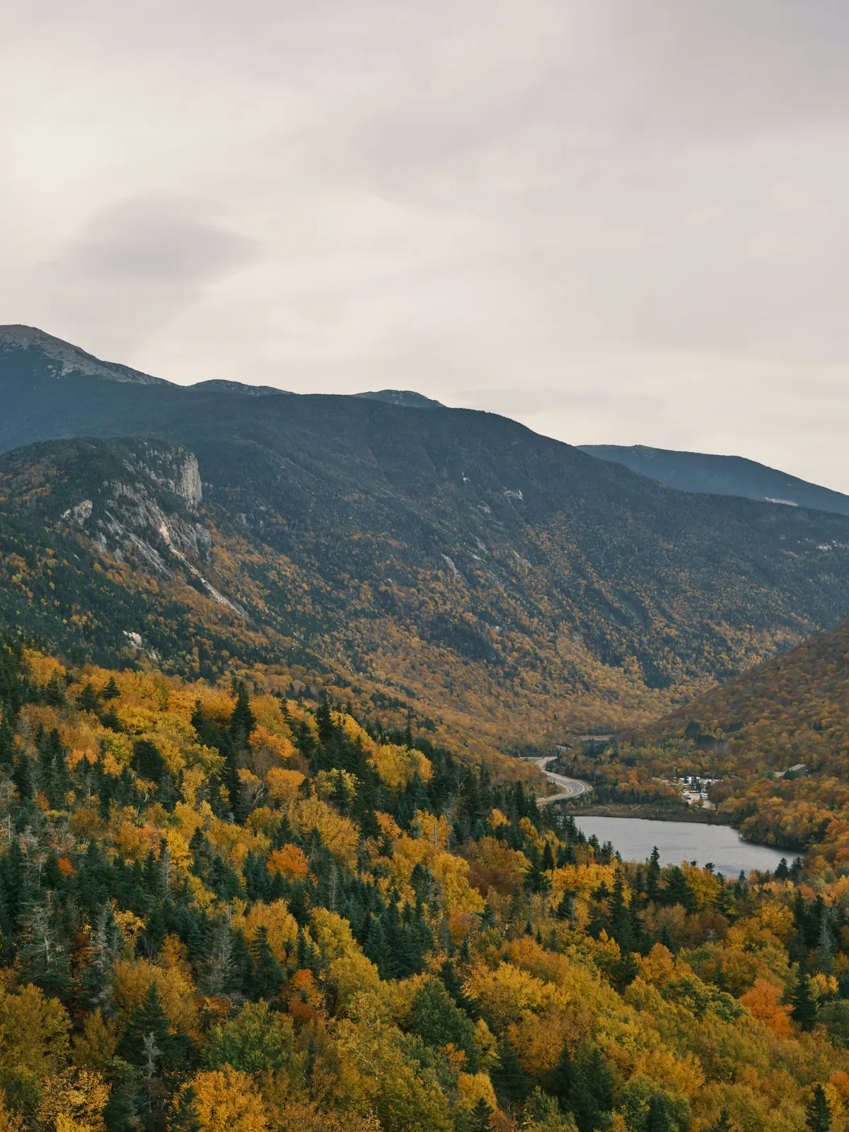 Autumn in the White Mountain National Forest, Livermore, New Hampshire